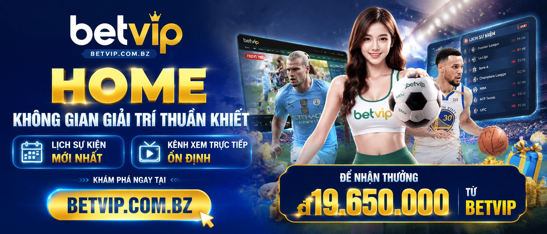 Không gian chơi BetVip