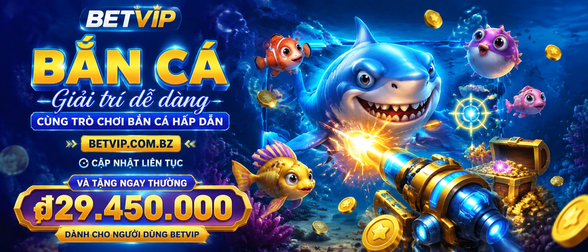 Bắn Cá Jackpot với sảnh nhiều người chơi
